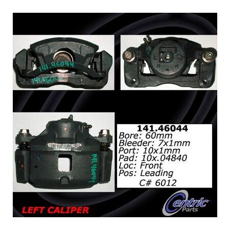 Centric Posi Quiet Loaded Caliper , Posi Quiet 142.46044